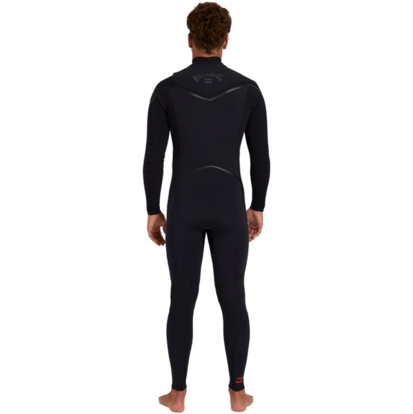 2026 Billabong Mens Absolute Ultra 4/3mm Chest Zip Wetsuit ABYW100283 - Black